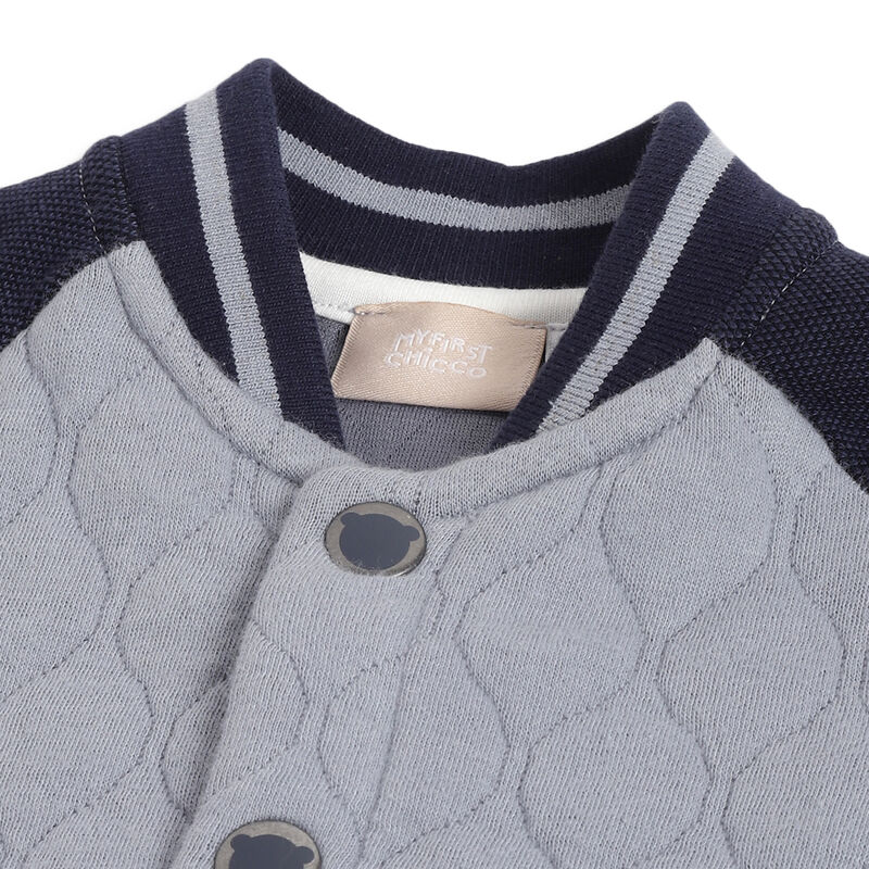 Boys Medium Light Blue Solid Sweatshirt image number 2